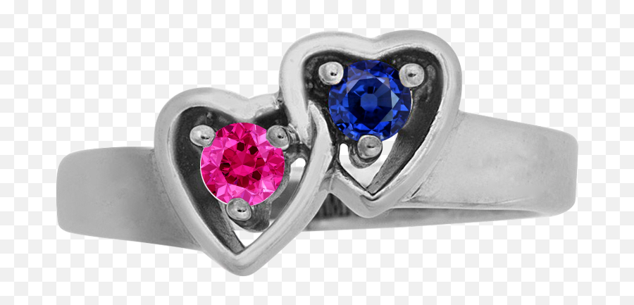 Heart Ring In Sterling Silver Synthetic - Solid Emoji,Heart Emoticon Ring Silver