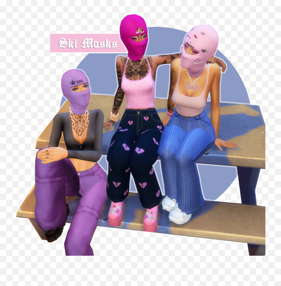 Sims 4 - Ski Mask Sims 4 Emoji,Sims 2 Mod Emotions And Movements