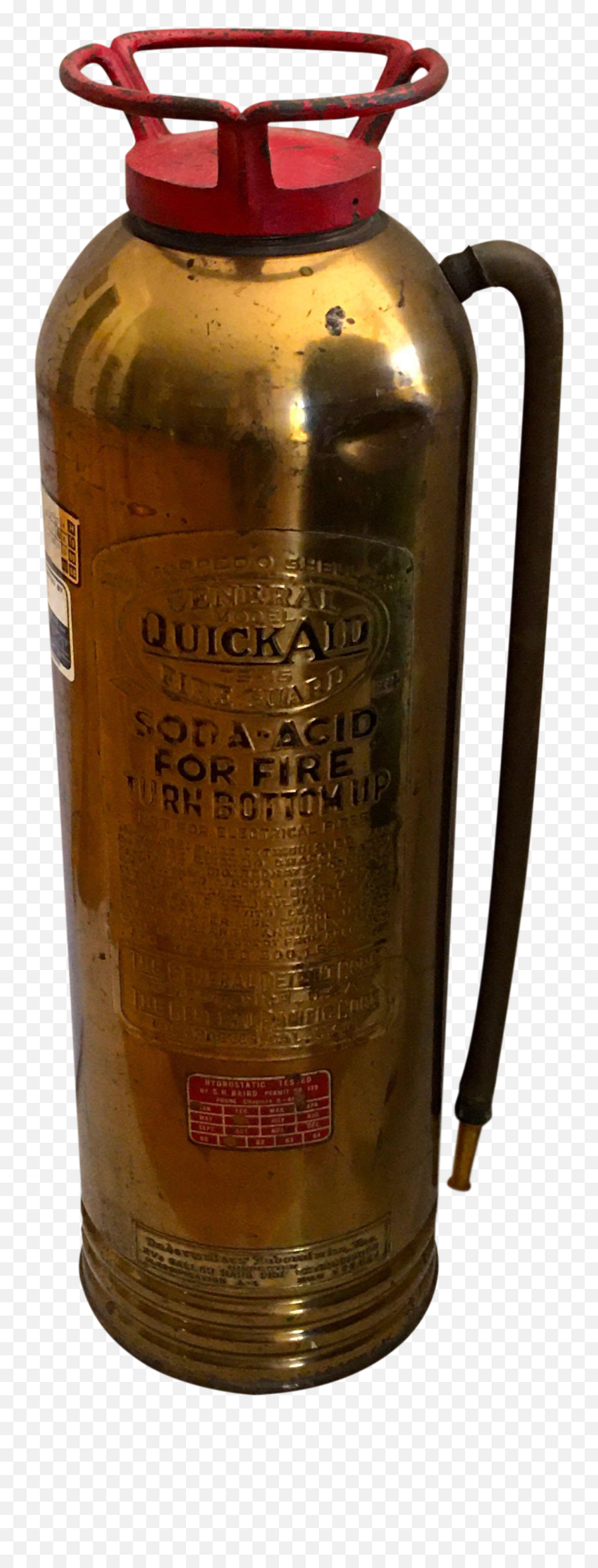 Mid 20th Century Vintage Brass Quick Emoji,Fire Extinguisher Emoji Iphone Large