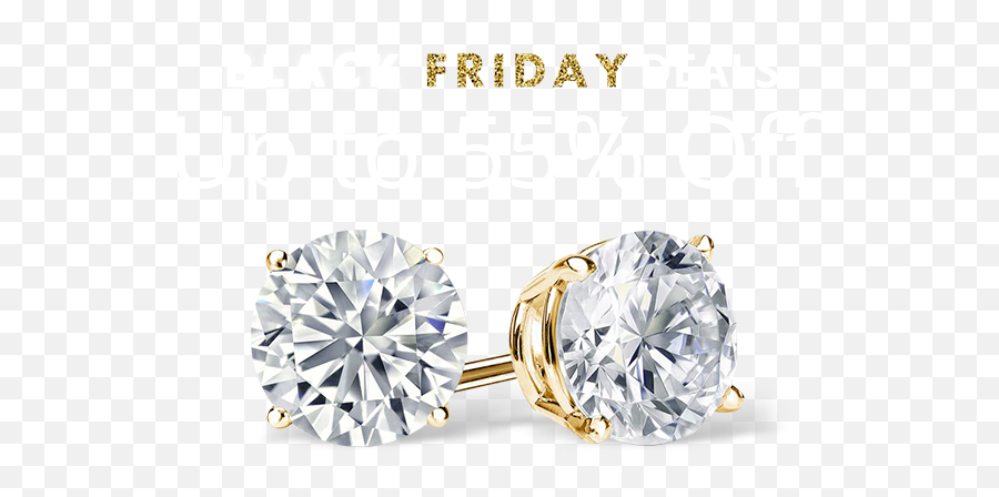 Black Friday Jewelry Deals 2020 Diamondstudscom - 4 Prong Diamond Stud Earrings Emoji,Swarovski Zirconia Earrings Emotions