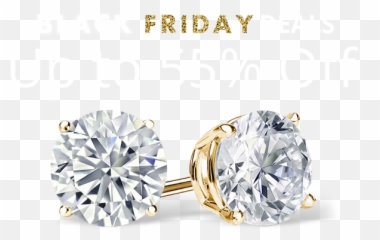 Black Friday Jewelry Deals 2020 Diamondstudscom - 4 Prong Diamond Stud Earrings Emoji,Swarovski Zirconia Earrings Emotions