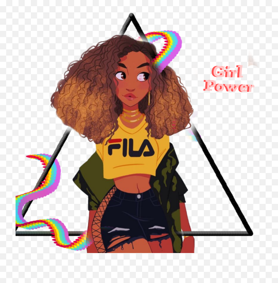 Black Girl Magic Sticker By Tgirlnelly - Curly Emoji,Black Girl Emoji App