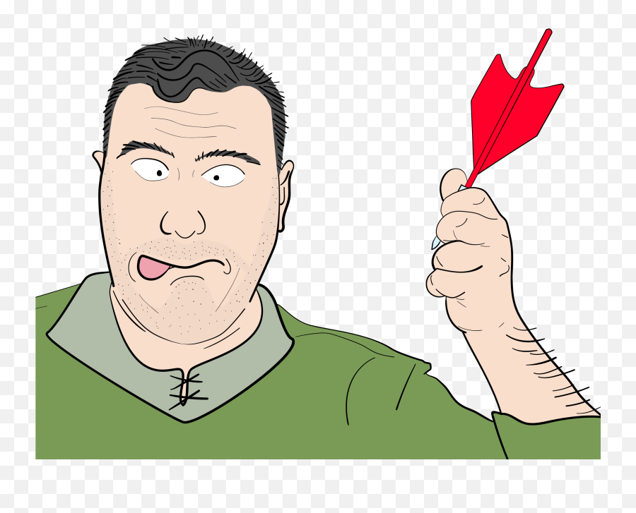 Redlettermedia - Darts Player Emoji,Mike Rlm Emoji