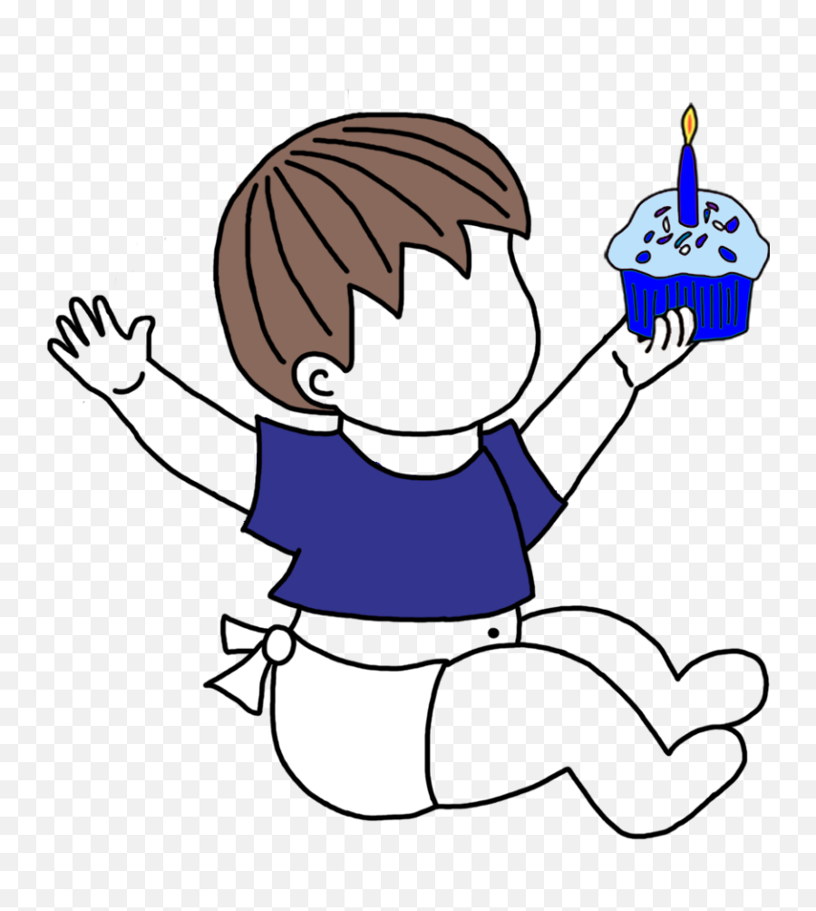 Babys 1st Birthday Party Invitation - 1st Birthday Of A Baby Drawing Emoji,Sleepover/swimming Invites Emojis 13th Birthday