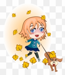 Girl And Dog Running Emoji,Dog Jump Emotions