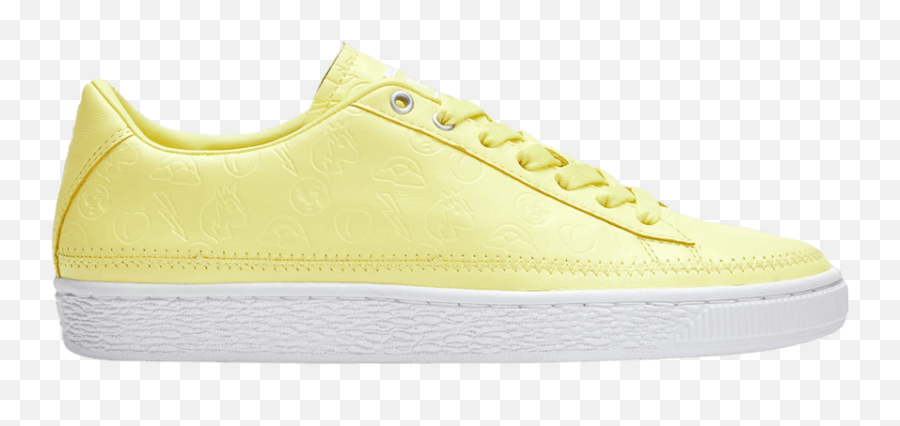 Emoji X Wmns Basket U0027sunny Limeu0027 - Puma 380579 01 Goat,Hamper Emoji Png