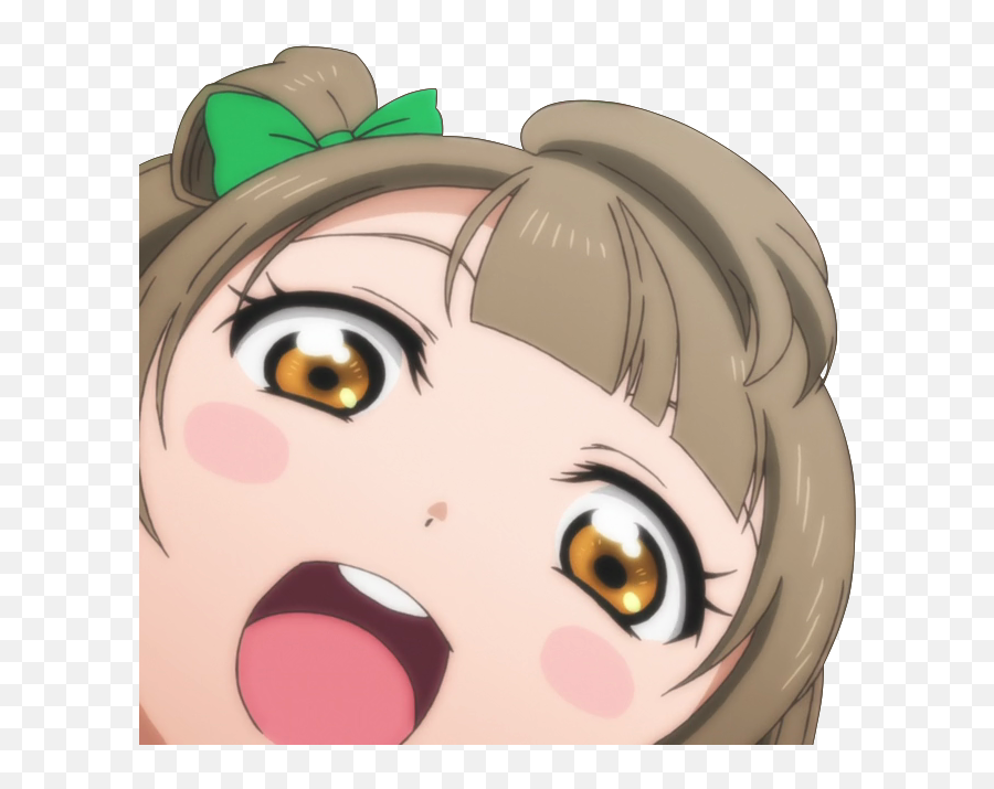Kotori Minami Render Png Funny Face By Voidxprescott Emoji,Surprised Emoticon Anime