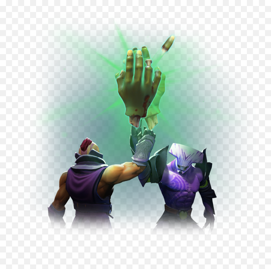 Dota 2 - Diretide Supervillain Emoji,High Five Emoticons