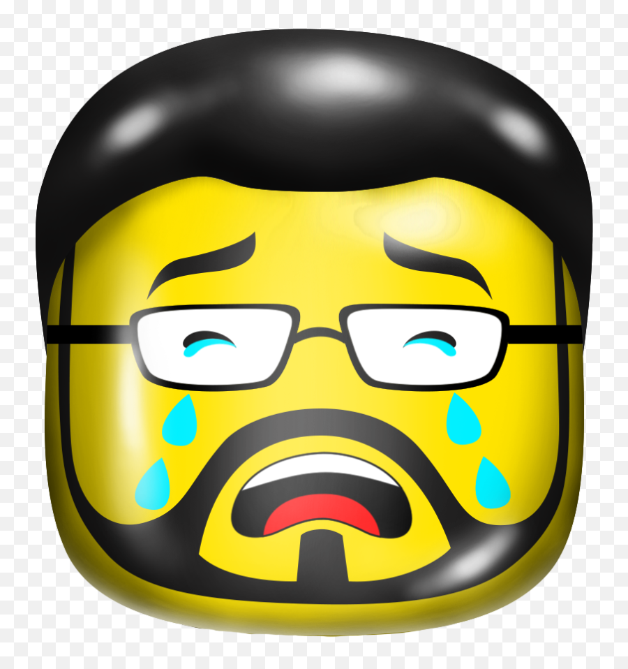 Mundanematt Lego Transparent Cartoon - Lego Crying Face Emoji,Three Stooges Emoji