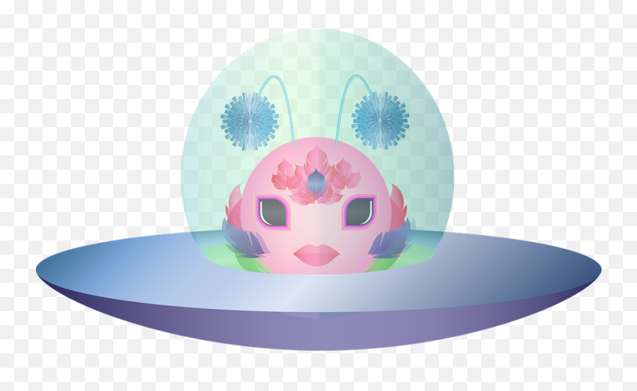 Graphic Ufo Smiley - Fictional Character Emoji,Alien Picture Frame Emoji
