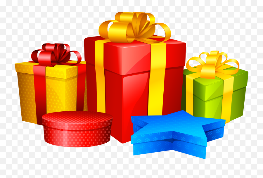 Birthday Presents Png - Cinebrique Presents Clipart Png Emoji,Emoji Christmas Presents