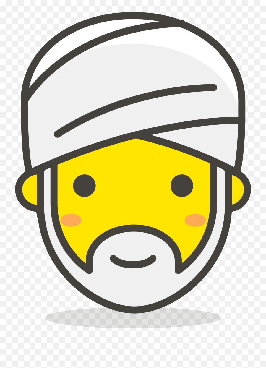 Open - Turban Clipart Full Size Clipart 2215906 Sorban Png Emoji,Baldi Emoji