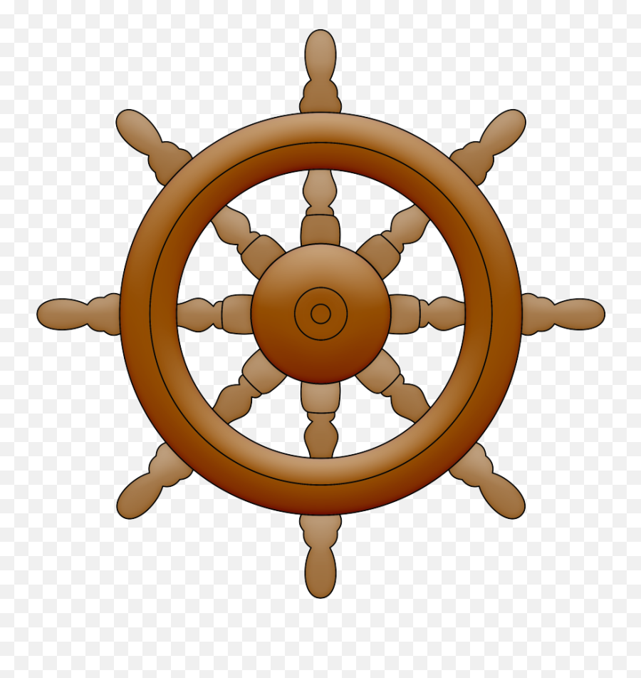 Pin - Pirate Wheel Clipart Emoji,Ship Wheel Emoji