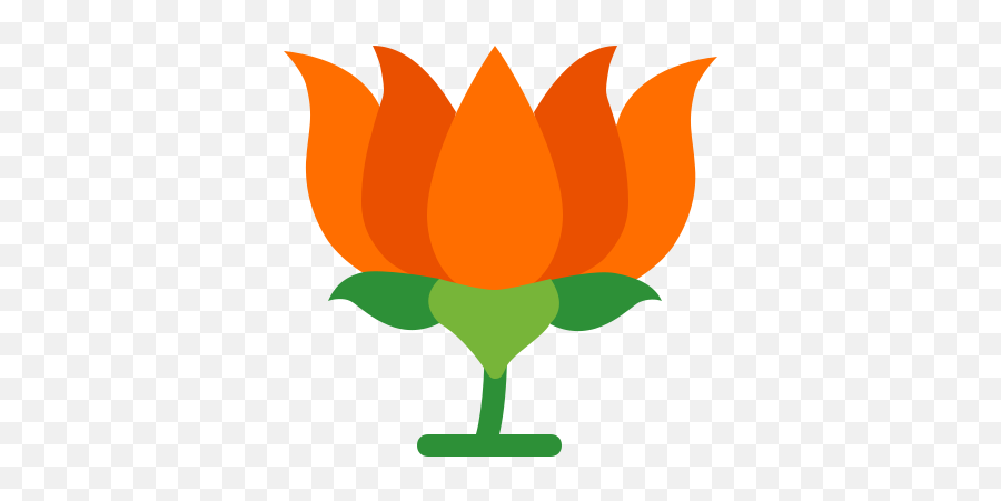 Bjp India Icon U2013 Free Download Png And Vector - Bjp Icon Emoji,How To Make Flower Emoji On Facebook