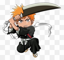 Bleach Kurosaki Ichigo Sticker - Ichigo Chibi Png Emoji,Blech Emoji