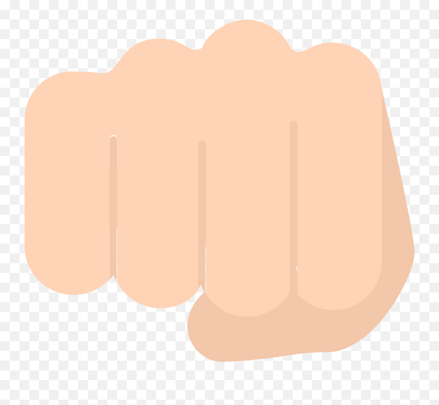 Oncoming Fist Emoji Clipart Free Download Transparent Png - Coup De Poing Emoji,Black Fist Emoji