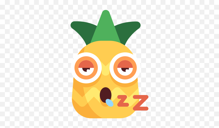 Pineapple Emoji Emoticon Free Icon Of - Icon,Pineapple Emoji
