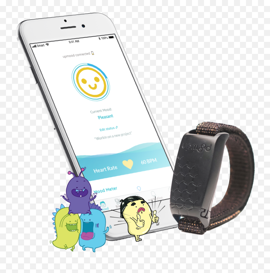 Upmood - Watch Strap Emoji,Emotion Tracker