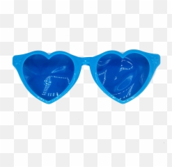 Globos Azules Png - Lente Gigante Corazon Azul Heart Girly Emoji,Corazon Azul Emoji