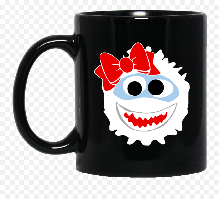 Bm11oz 11 Oz Black Mug Black One Size Emoji,Funny Christmas Emoticon