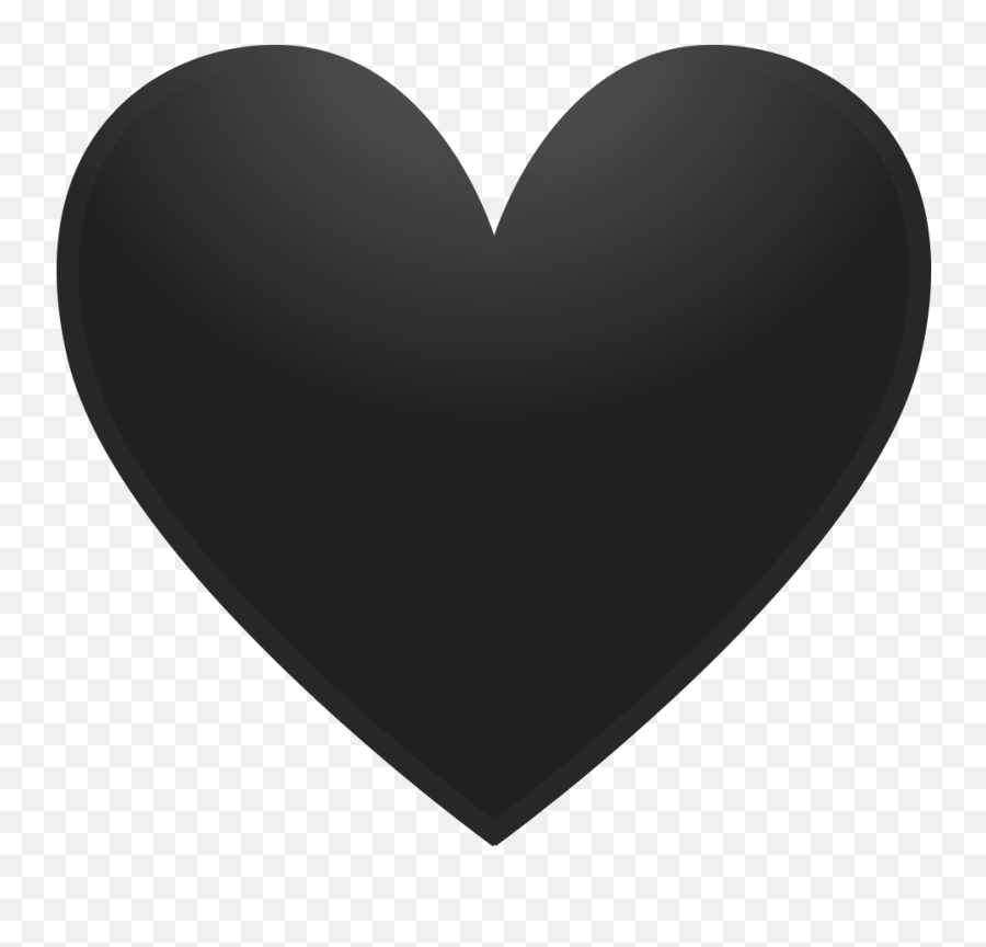Iphone 5 Emoji Heart Ios Sticker - Emoji Png Download 1024 Black Heart Emoji Png Transparent,Hulk Emoji