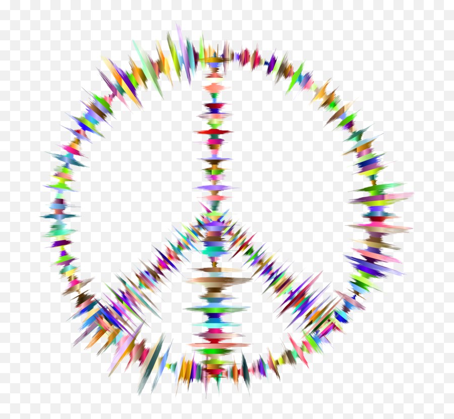 Download Hd Peace Symbols Sign Hippie - Peace And Love Logo Emoji,Why Do Hippies Use Emojis