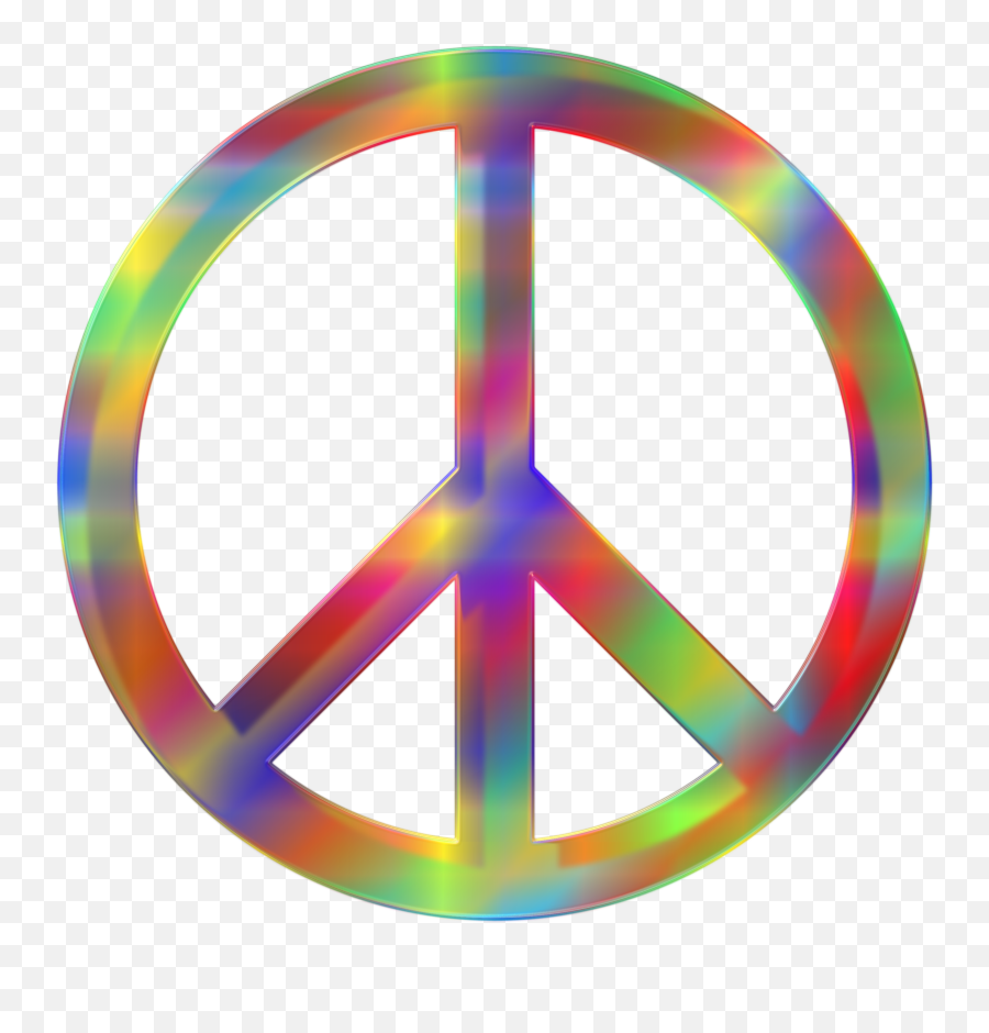 Library Of Cool Peace Sign Png Library Png Files - Psychedelic Peace Sign Png Emoji,Peace Logo Emoji