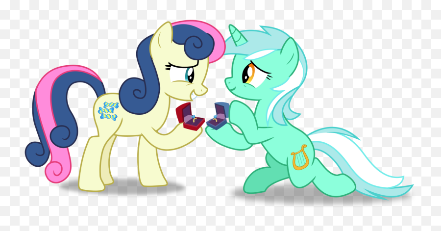 Frownfactory Bon Bon - Lyra Y Bon Bon Emoji,