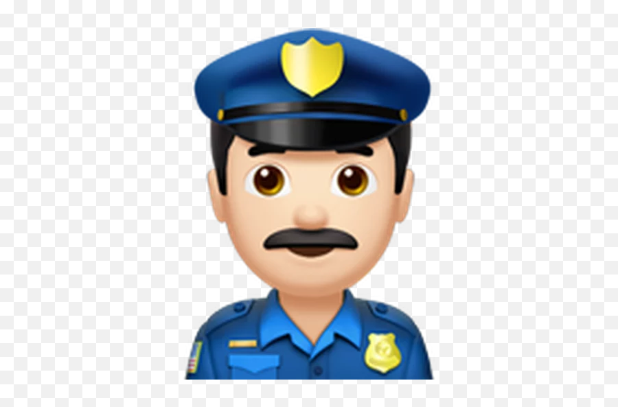 Emoji Telegram Stickers - Police Woman Emoji,Police Cat Emoji