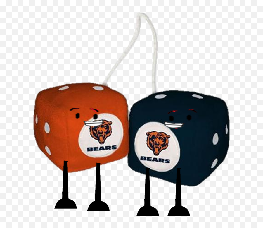 Chicago Bears Crystal Freezer Mug - Fuzzy Dice Emoji,Chicago Bears Emoji