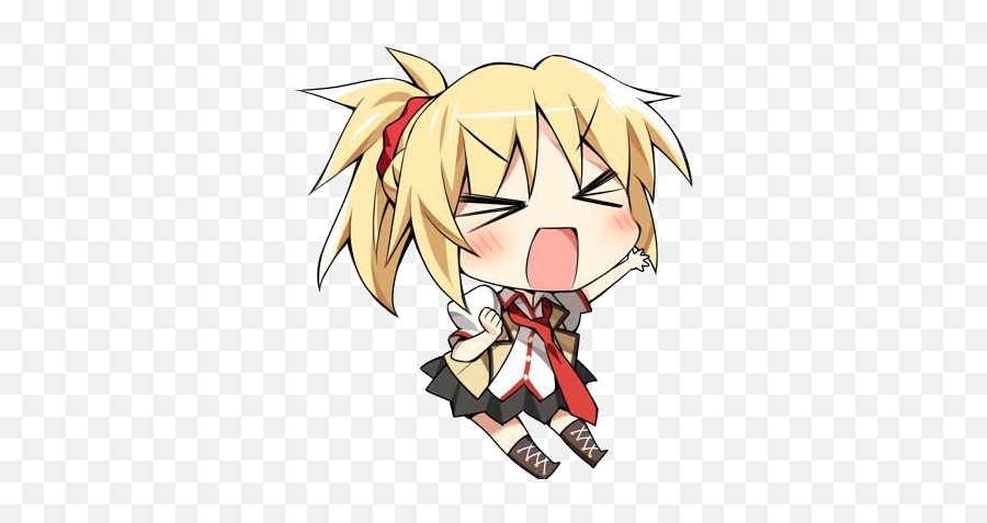 Fate Apocrypha - 4chanarchives A 4chan Archive Of A Fate Mordred Chibi Png Emoji,Saber Alter Emotion