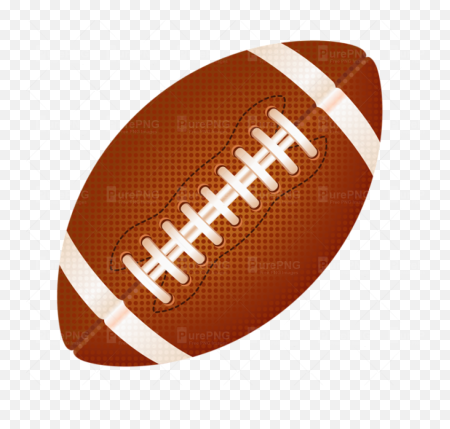 Rugby Ball Clipart Fotball - American Football Ball Png Emoji,Rugby Ball Emoji