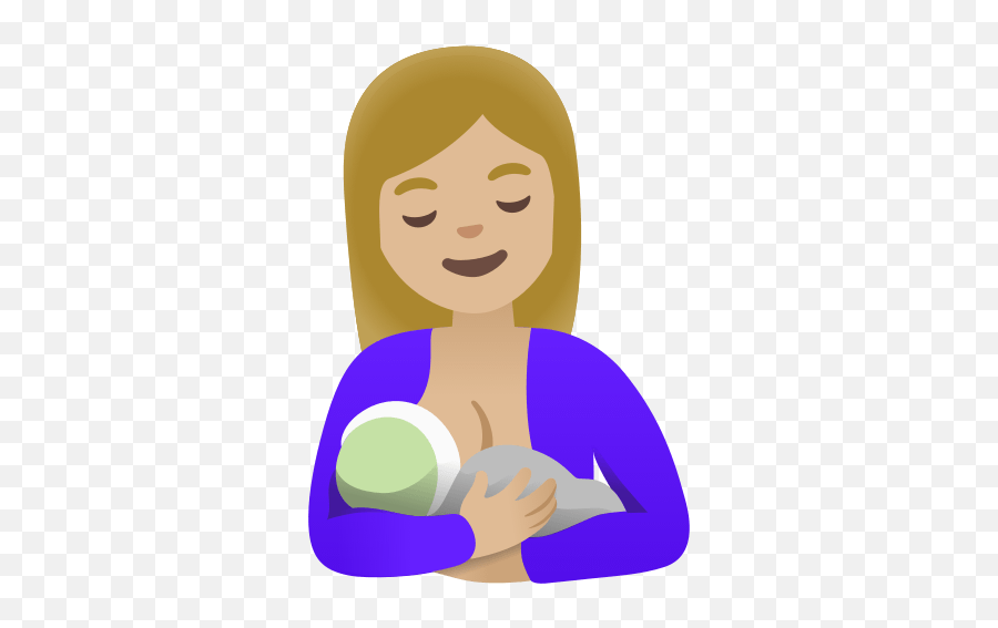 Lactancia Materna En Tono De Piel - Lactancia Materna Animada Emoji,Emojis Cebolla