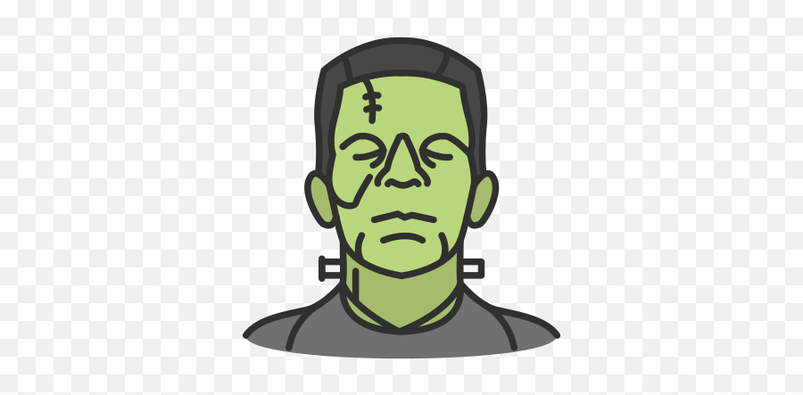 Halloween Frankenstein Zombie Icon - Free Download Language Emoji,Emoticon For Grose