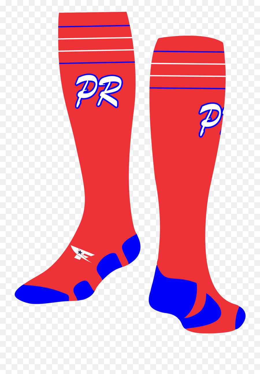 Sock Clipart Soccer Sock Sock Soccer Sock Transparent Free - Puerto Rico Baseball Socks Emoji,Puerto Rican Emoji