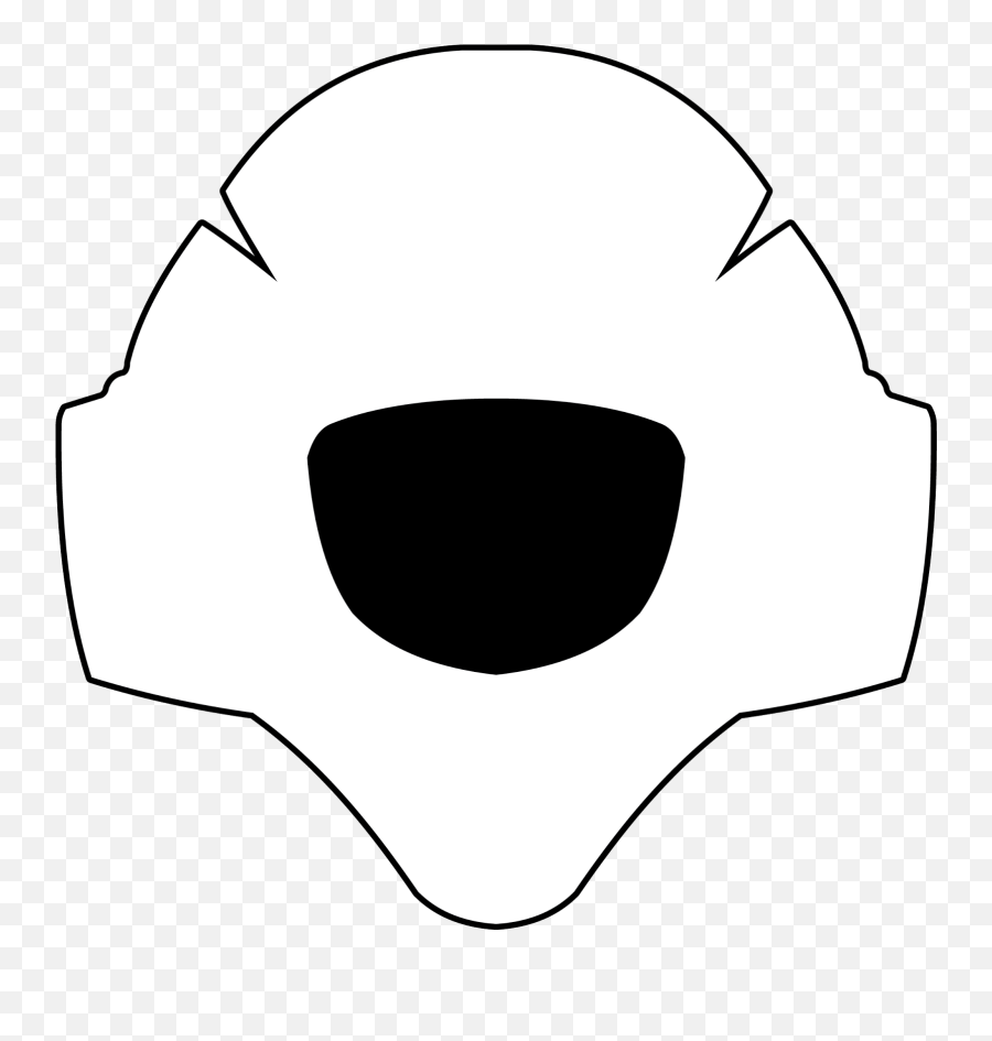 Goalie Mask Template - Dot Emoji,Emotions Mask Templates