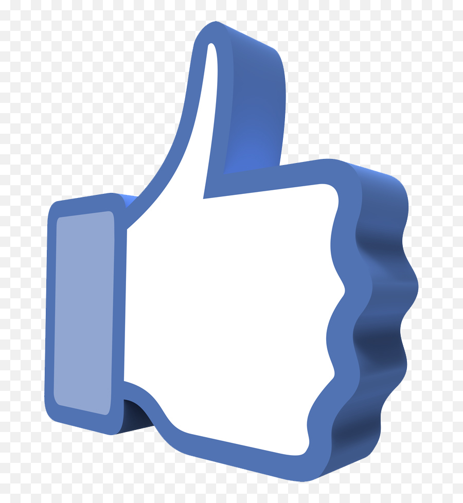 Blue Like Icone Clipart Emoticon Happiness Symbol - Imagen De Like Png Emoji,Facebook Like Emoticons