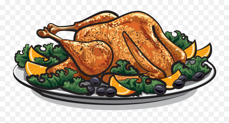 Turkey Clipart - Gänsebraten Clipart Emoji,Turkey Dinner Emoji