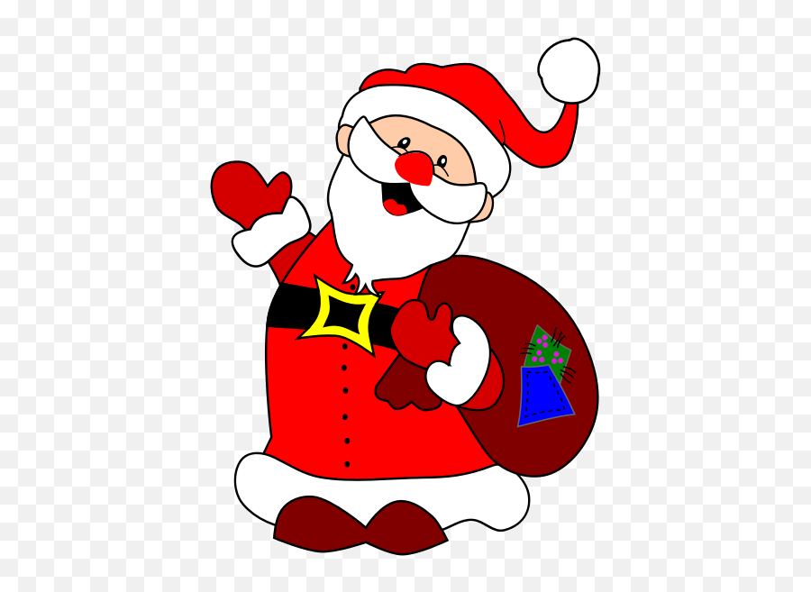 Happy Santa Claus Free Svg - Easy Santa Claus Paper Craft Emoji,Stanta Emoji