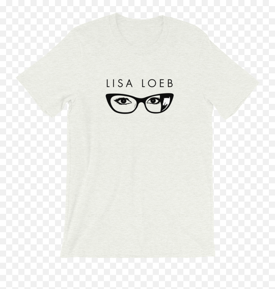 Lisa Loeb Glasses Unisex T - Short Sleeve Emoji,Emoticon With Glasses Tshirt