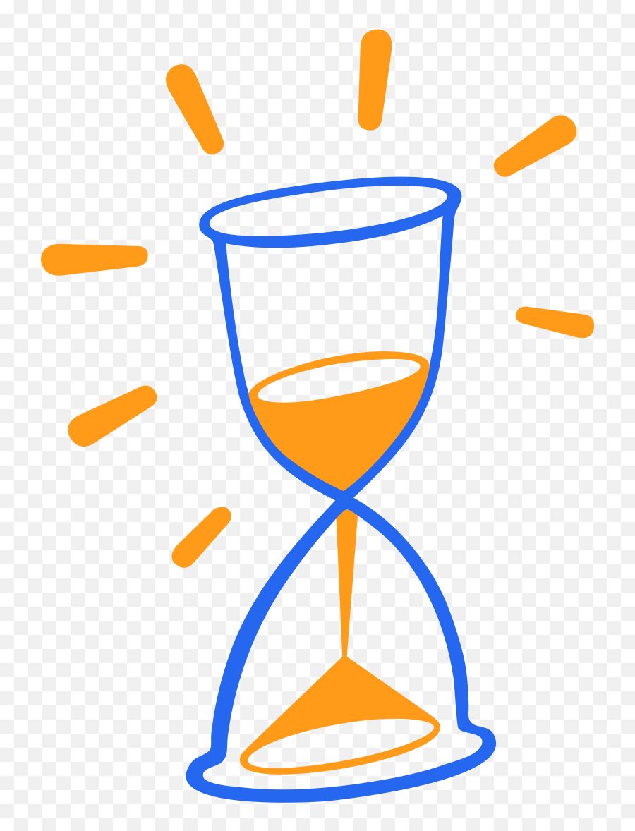 Waiting Clipart Illustration In Png Svg - Vertical Emoji,Animated Hourglass Emoji