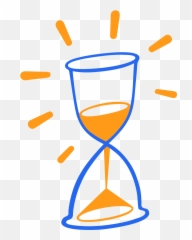 Waiting Clipart Illustration In Png Svg - Vertical Emoji,Animated Hourglass Emoji