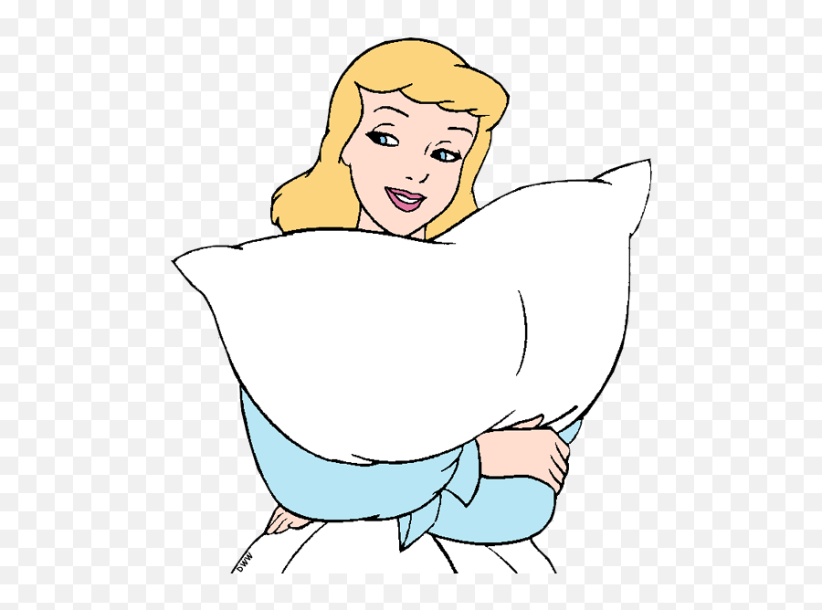 Pillow Clipart Woman Pillow Woman - Girl Holding Pillow Clipart Emoji,Girl Emoji Pillow