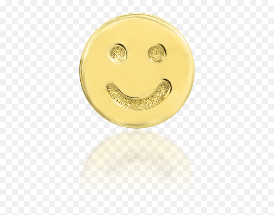 Smile In 14k Gold By Junipurr Emoji,Simp Face Emoji