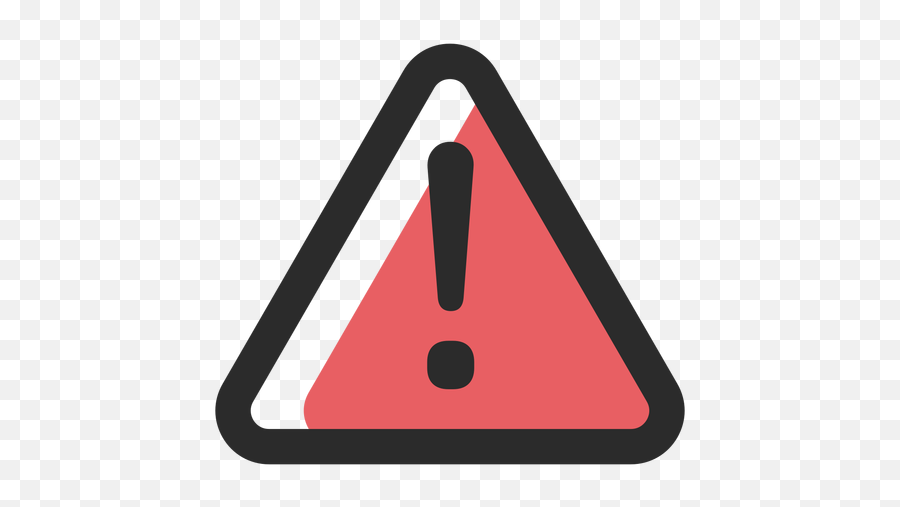 Warning Sign Colored Stroke Icon Transparent Png U0026 Svg Vector Emoji,Warning Sign Emoji