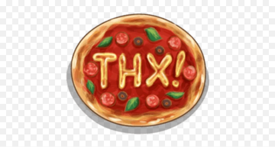 Telegram Sticker From Food Jokes Pack Emoji,Pizza Doh Emoji