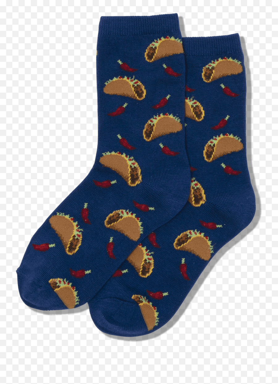 Kidu0027s Tacos Crew Socks U2013 Hotsox Emoji,Tobacco Pipe Emoji