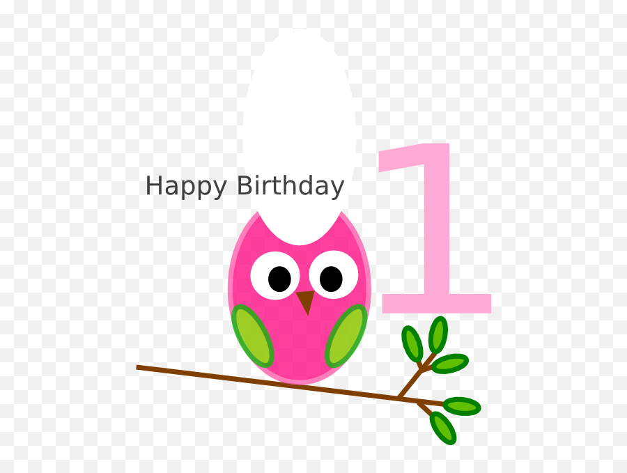 Owl Clipart Happy Birthday Owl Happy Birthday Transparent - Owl Clip Art Emoji,Owl Text Emoticon