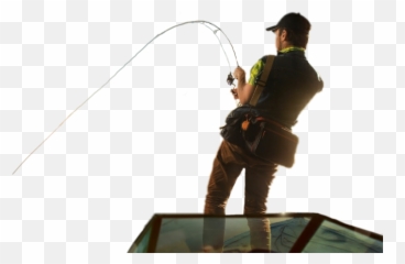 Man Fishing Boat Rod Sticker - Guy Fishing Png Emoji,Kindred Emoji