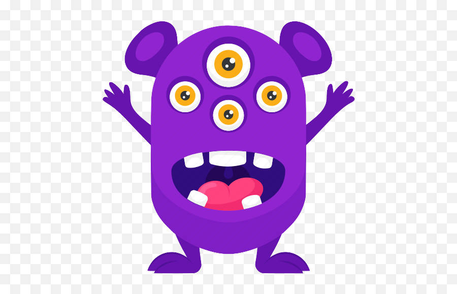 Monster Body Parts - Baamboozle Monster With Many Noses Emoji,Purple Monster Emoji